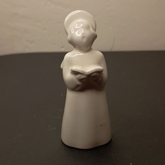 Royal Copenhagen Porcelain Angel Hymn Book Figurine PartOfTrio Replacement VTG - Picture 1 of 12